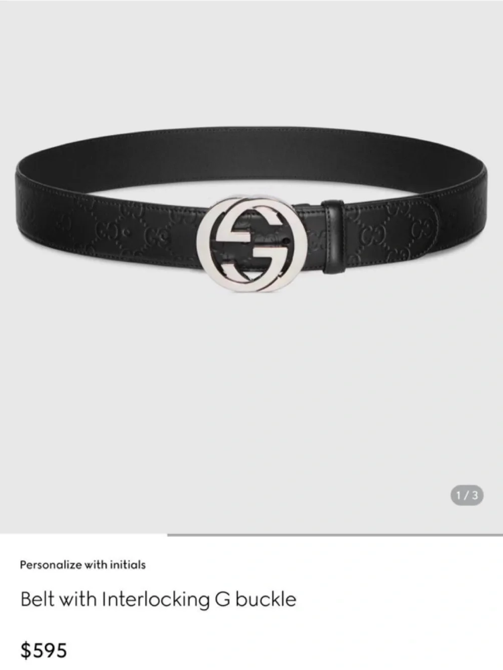Gucci unisex size